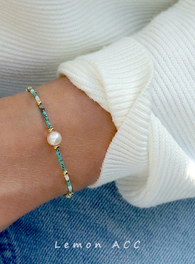 ins'波西米亚彩色米珠手链