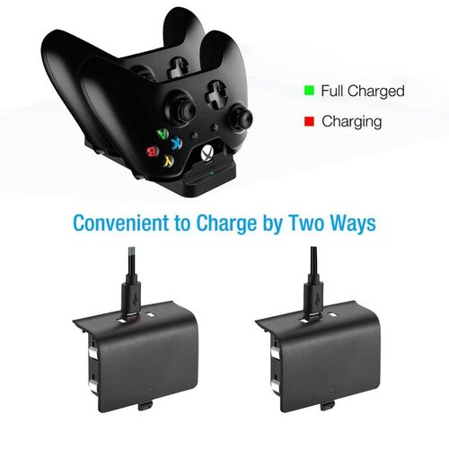 Fast Charger for XBOX ONE Controller Dual Charging Dock Char-图0