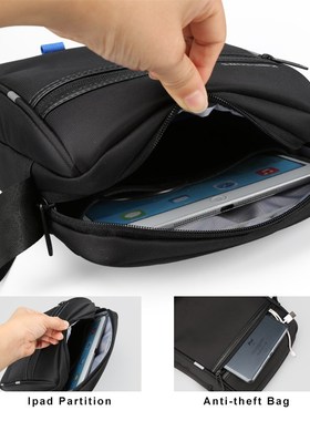 Kingsons Men's Messenger Bags Waterproof Men's School Busin