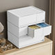 Bedroom bedside drawer desktop storage box cosmetics lipstick skin care products classification storage box stackable