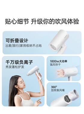 飞科吹风机护发负离子家用大风力