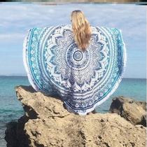 beach mat seaside anti-sand sofa towel yoga mat thickened yoga mat blanket EU picnic cushion wrap towel anti-damp cushion woman