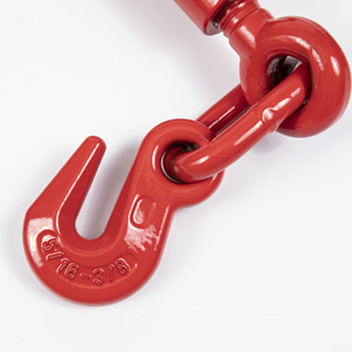 杠杆棘轮式紧锁具棘轮链条拉紧器收紧器链条收紧器双钩拉紧器 - 图1