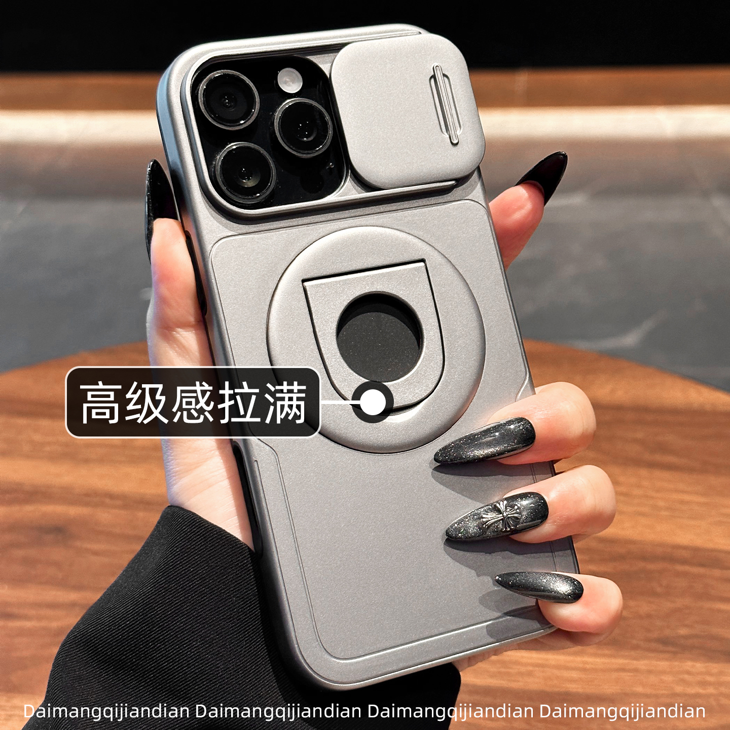 适用苹果16手机壳17新款iPhone15promax高级感14plus独特好看13pro全包12pro max防摔11磁吸xr磨砂8p旋转支架 - 图3
