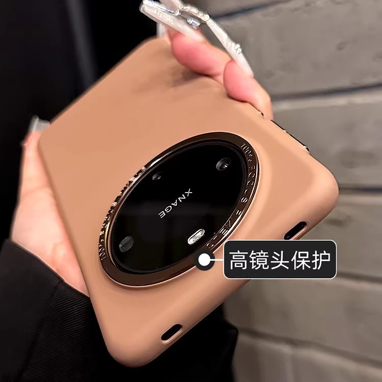 呆芒磨砂新款适用华为mate60pro手机壳50情侣40e小香风mete纯色60pro+防摔外壳pc魅特p60pro肤感70防尘50潮mt - 图0