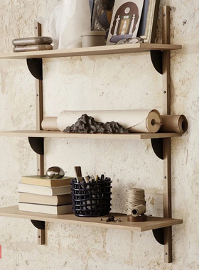 fermLIVING黑釉陶器熔岩摆设