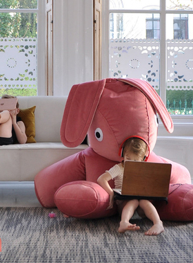 懒人沙发公仔阳台休闲兔子躺椅