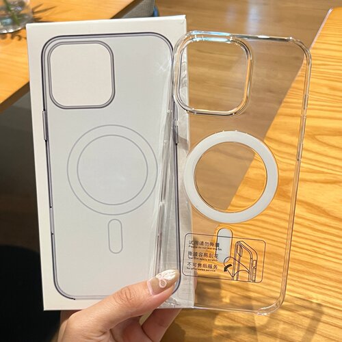 【华强北顶配版本】正品手机壳适用于苹果17promax透明壳iphone16磁吸magsafe动画15pro官网14-13-12同款Air - 图3