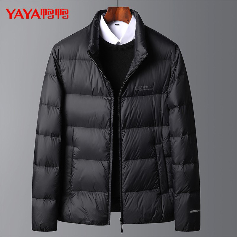 鸭鸭男士短款2021年新款男款羽绒服 鸭鸭优博羽绒服