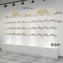 Shelf shop for hanging lingerie in the mall is hanging side hanging bra show rack gold leaning against wall lingerie underwear shelves