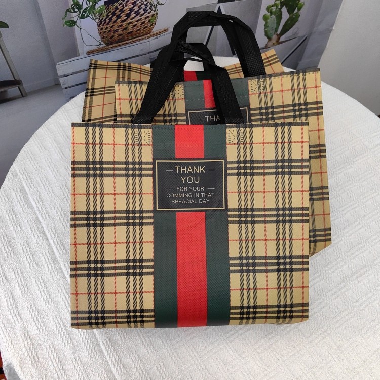 新款覆膜无纺布男女童装服装店手提袋子礼品塑料袋子批发定制logo,淘宝优惠券,粉丝福利购,淘宝优惠卷