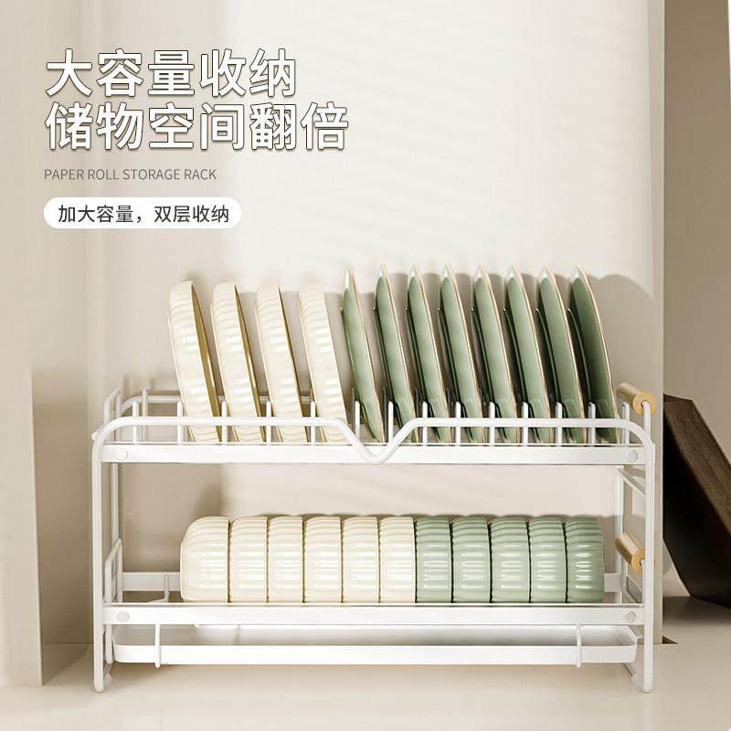 尊慕斯碗碟沥水架厨房置物架晾碗盘大容量抽屉式橱柜抽拉收纳碗架,淘宝优惠券,粉丝福利购,淘宝优惠卷