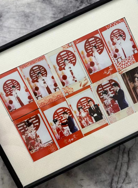 画框先生铝合金拍立得相框彩虹相纸专用相框画框定制相框摆台挂墙