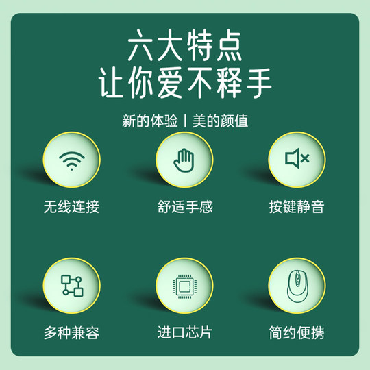 Wireless mouse silent bluetooth dual mode rechargeable office