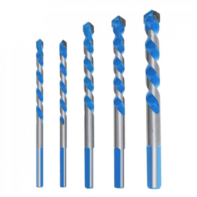 5pcs/lot Alloy Power Tools Ceramic Drill Tile Glass Hole Op - 图1