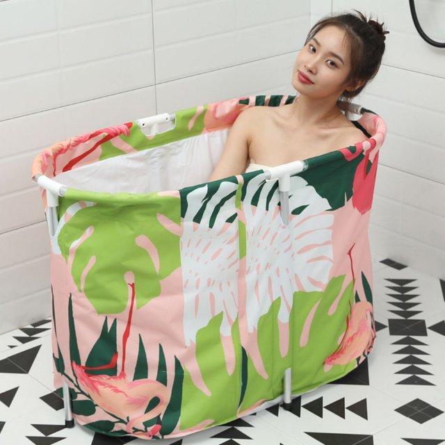 Xueqin 120/140cm Large Bathtub Adult Bath Tub Barrel Sweat S - 图2