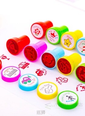 10 pcs/set English Teacher Reviews Stamps Seal set For Scrap