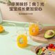 Double gun disposable straws food grade transparent straws