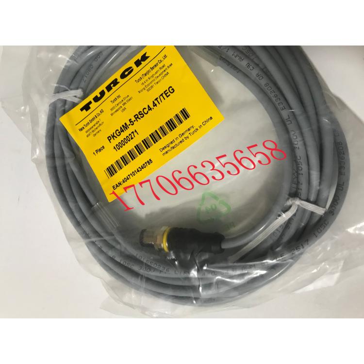 TURCK 连接线PKG4M-5-RSC4.4T-TEG 现货 - 图0