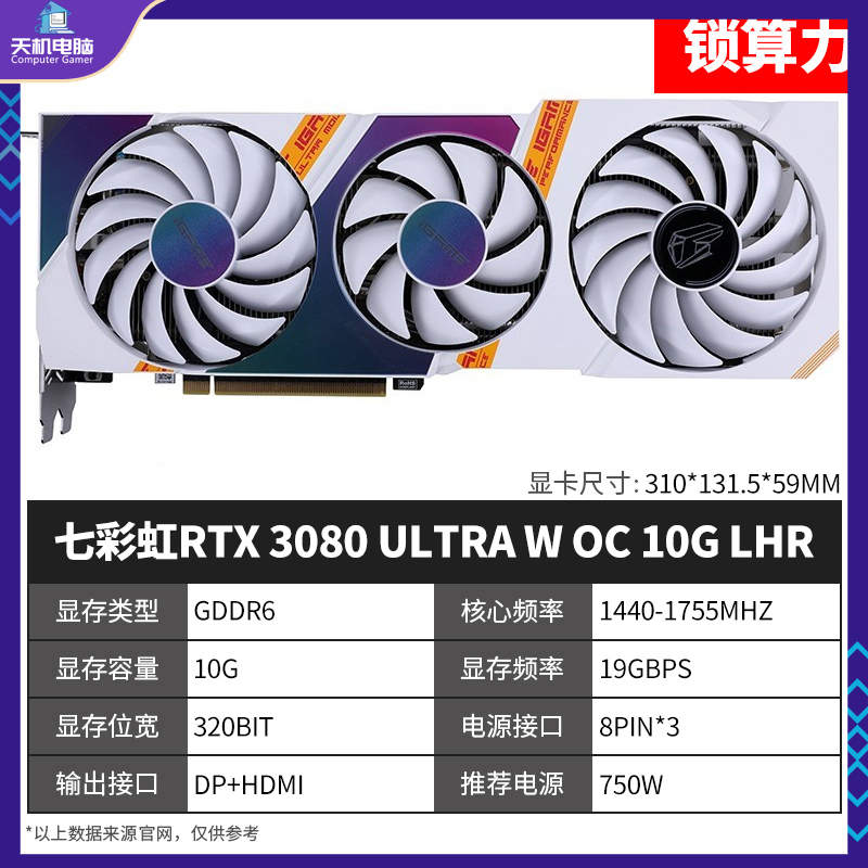 RTX3080Ti/3070Ti/3060台式机电脑电竞游戏独立显卡技嘉-图0