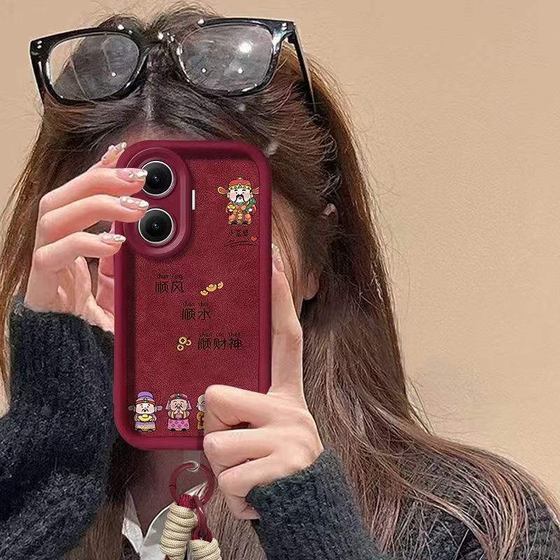 红米turbo4pro手机壳文字25053RT47C软redmi turbo4保护套5g镜头全包防摔24129RT7CC个性创意小米turbo4女款 - 图0