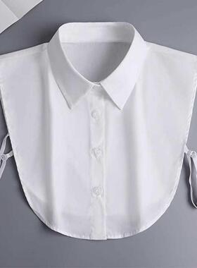 学士服内搭假领子女打底衬衫衣领