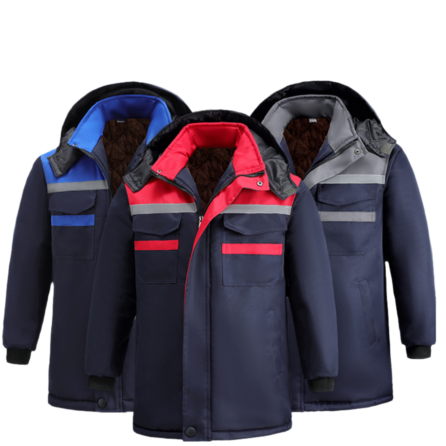 冬季工作服加绒保暖棉服物业保安执勤加厚耐磨防寒汽修厂劳保棉衣,淘宝优惠券,粉丝福利购,淘宝优惠卷