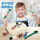 Археологическая морская игрушка, динозавр, «сделай сам», археологические раскопки, с драгоценным камнем, ископаемые