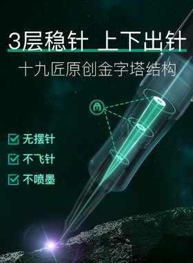 【双十一】十九匠纹唇纹眉定妆专用仪器纹眼线高速半抛机