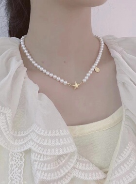 珍珠小灯泡大牌同款星星椭圆