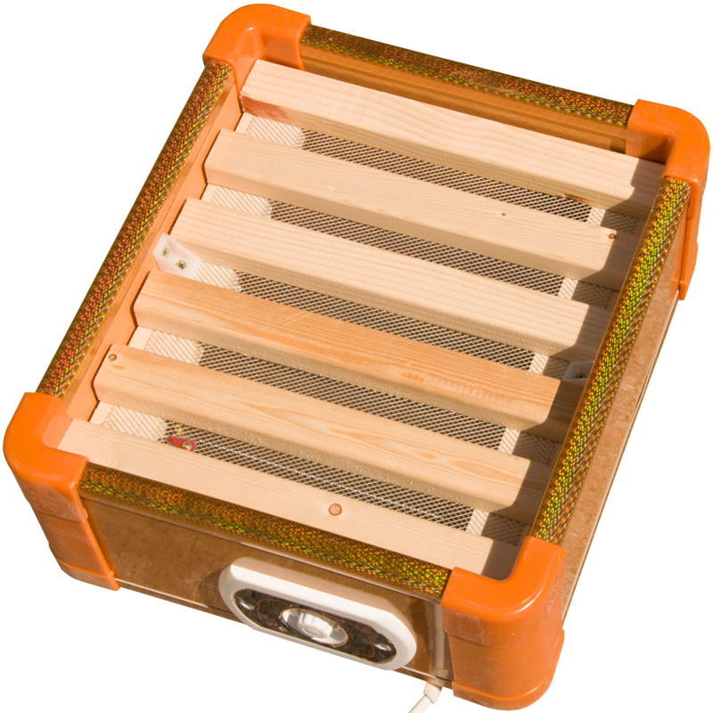 实木取暖器家用烤脚箱式暖脚神器烤火箱办公室冬季电烤火炉无明火