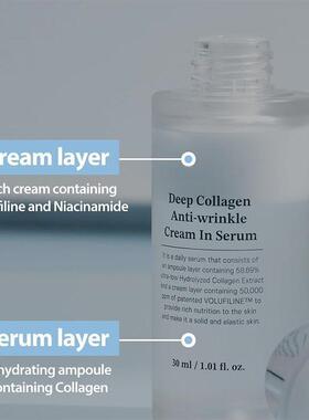 Collagen Cream in Serum胶原蛋白双层精华液紧致滋润肌肤精华液