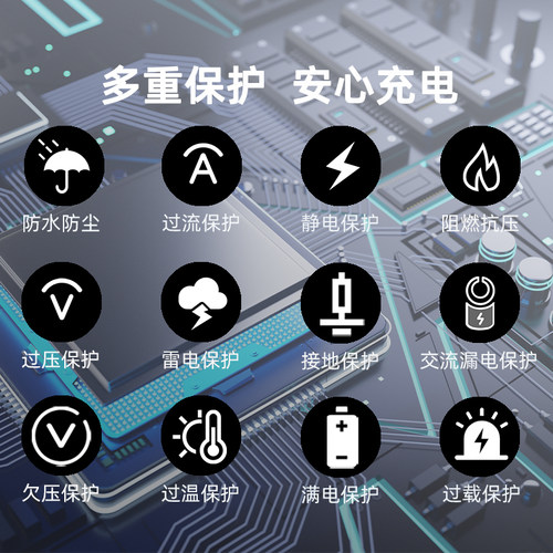 阿呆充电新能源电动汽车充电桩器7kW适用于比亚迪特斯拉小鹏埃安 - 图1