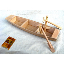 New Pint Family Decorations Small Wooden Boat Wood Small Boat Wood One Sail Smooth Sailing Boat Model Wooden Small Wooden Boat Mold