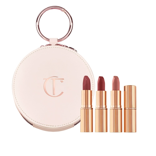 Charlotte tilbury, трехэтапная помада, подарочная коробка, официальный продукт