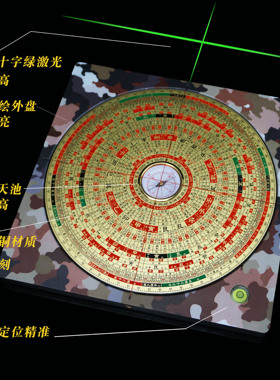 【专业校准直接用】激光罗盘