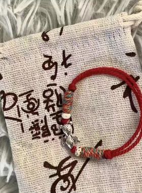 新款锦鲤手链女精工编织