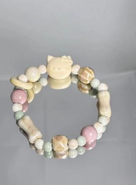 高颜值猫咪手串文艺风女饰