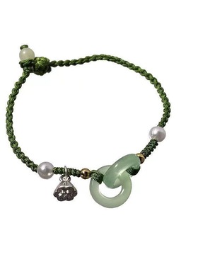 环环相扣莲蓬手链女小众设计