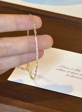 法式复古仿施家通勤手链