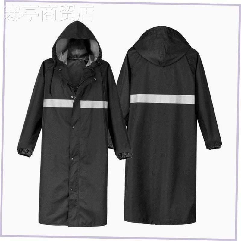 Men Women Raincoat Outdoor Rainwear EVA Cloth Hoodie Long Ra - 图3