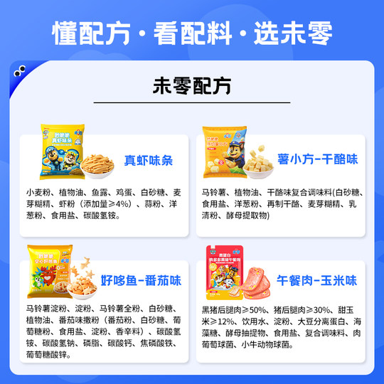 Ссылка на любую комбинацию перекусов для детей до 3 лет +