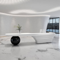 Set to be creative GRP Profiled Receptionist Hotel Mall Bar Beauty Institute Office Reception Service Cashiers desk