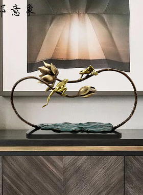 中式新古典欧式花鸟摆件