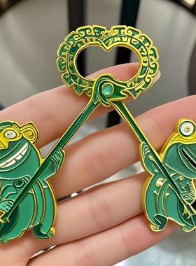 哪吒2结界兽冰箱贴金属磁吸冰箱贴装饰个性创意锌合金填色磁性