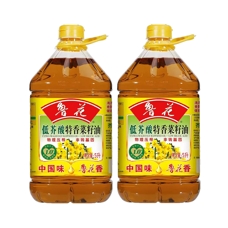 官方旗舰店鲁花低芥酸特香菜籽油5L升桶装非转基因纯正食用油家用-图3