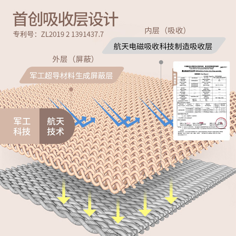 babyport双层防辐射服肚兜围裙 BABYPORT防辐射裙