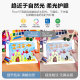Yang Mi's same Bull style leafless fan lamp for bedroom and living room