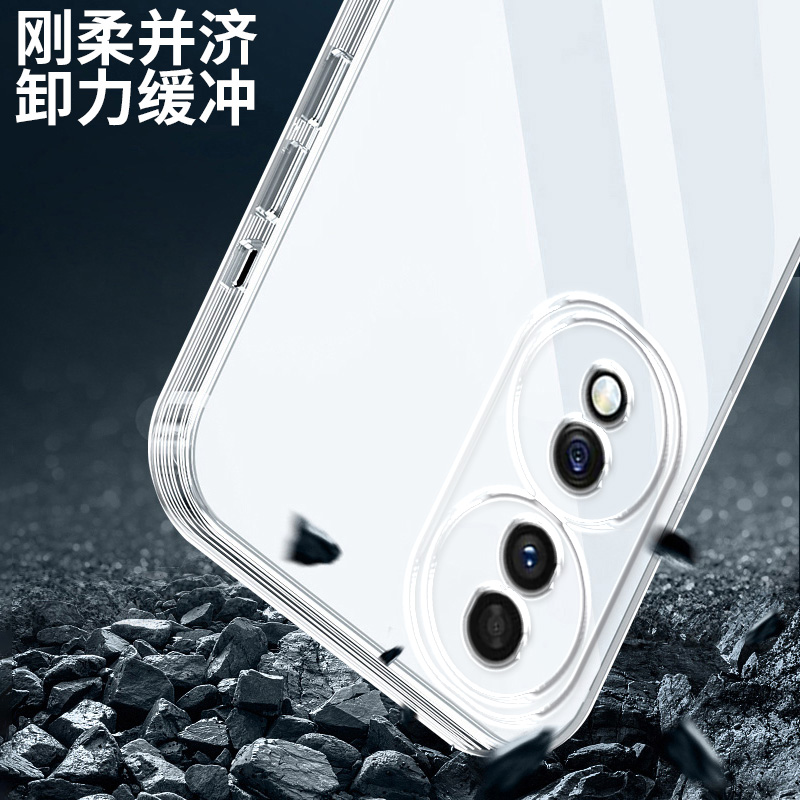 适用荣耀80pro手机壳70硅胶60se透明50软壳30pro+全包20青春版lite防摔200保护套90软外壳100潮牌9xpro男女8x-图2