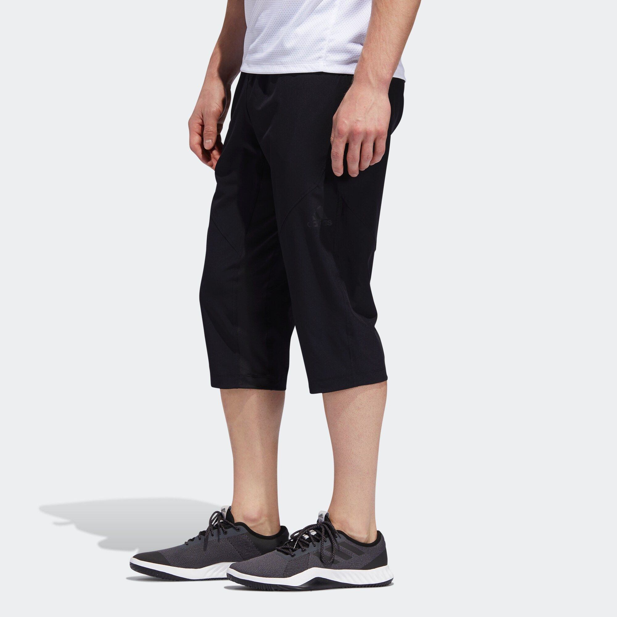 Adidas/阿迪达斯 男子 TRAINING PANTS 训练运动七分裤 DY7876,淘宝优惠券,粉丝福利购,淘宝优惠卷